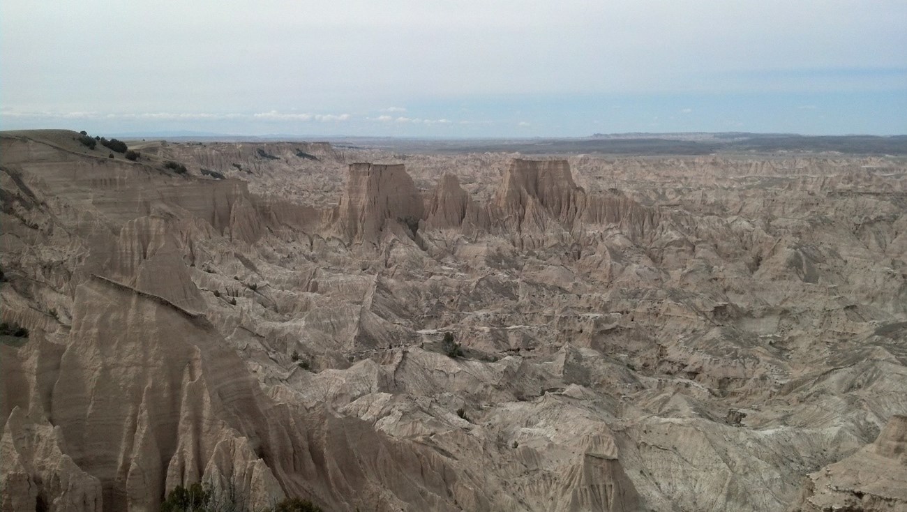 badlands landscape