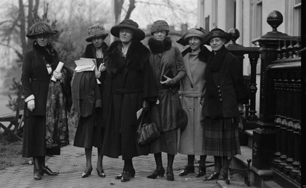 Prominent women at equal rights conference at Woman’s Party.