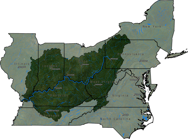 1049.8 Ohio river watershed