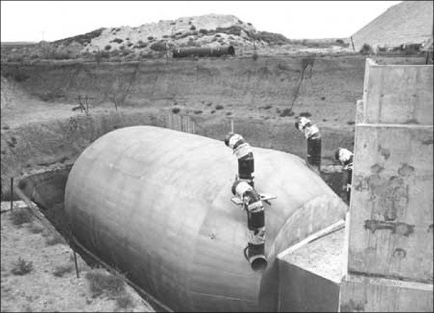 Launch Control Center under construction, 1963. Launch Control Center under construction, 1963.