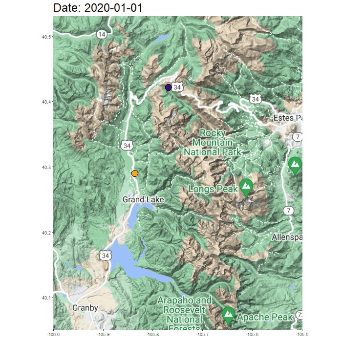 Moose GPS Animation Moose GPS Animation