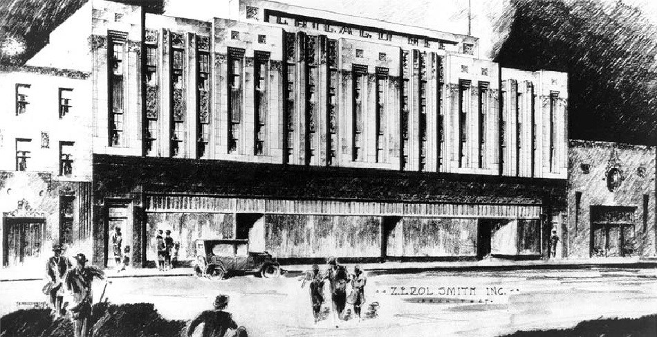 The Chicago Bee Building built in Art Deco style, 1929. The Chicago Bee Building built in Art Deco style, 1929.