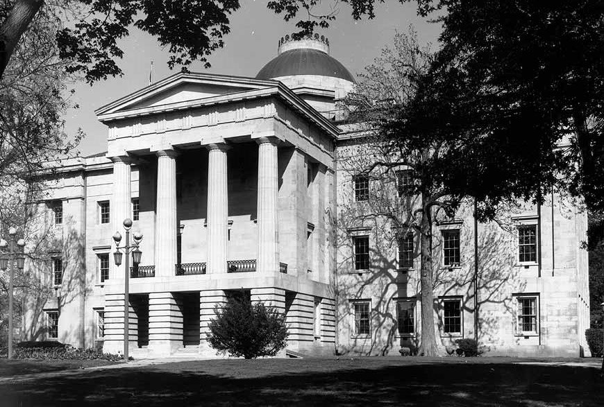 The North Carolina State Capitol today.