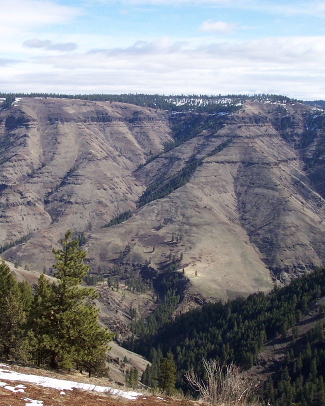 view from canyon overlook