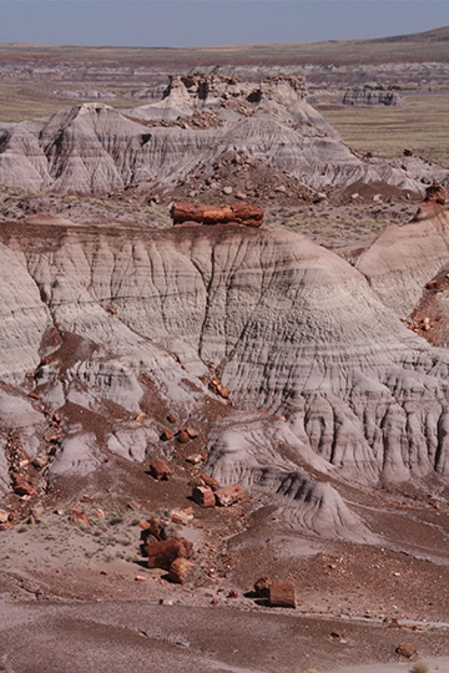 badlands topography