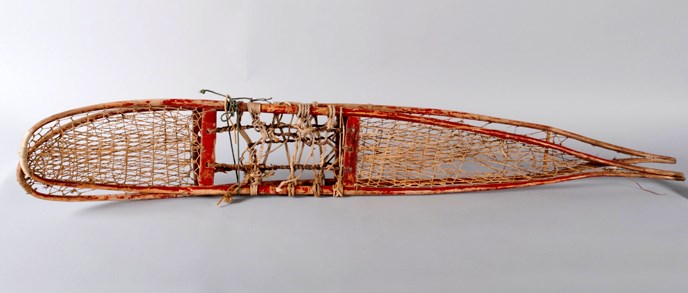 Dena'ina Athabascan snowshoes