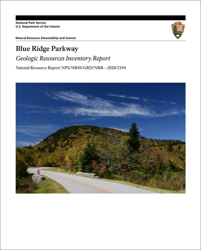 cover of gri report with photo of a cinder cone