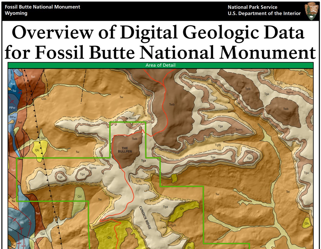 image of gri geologic map