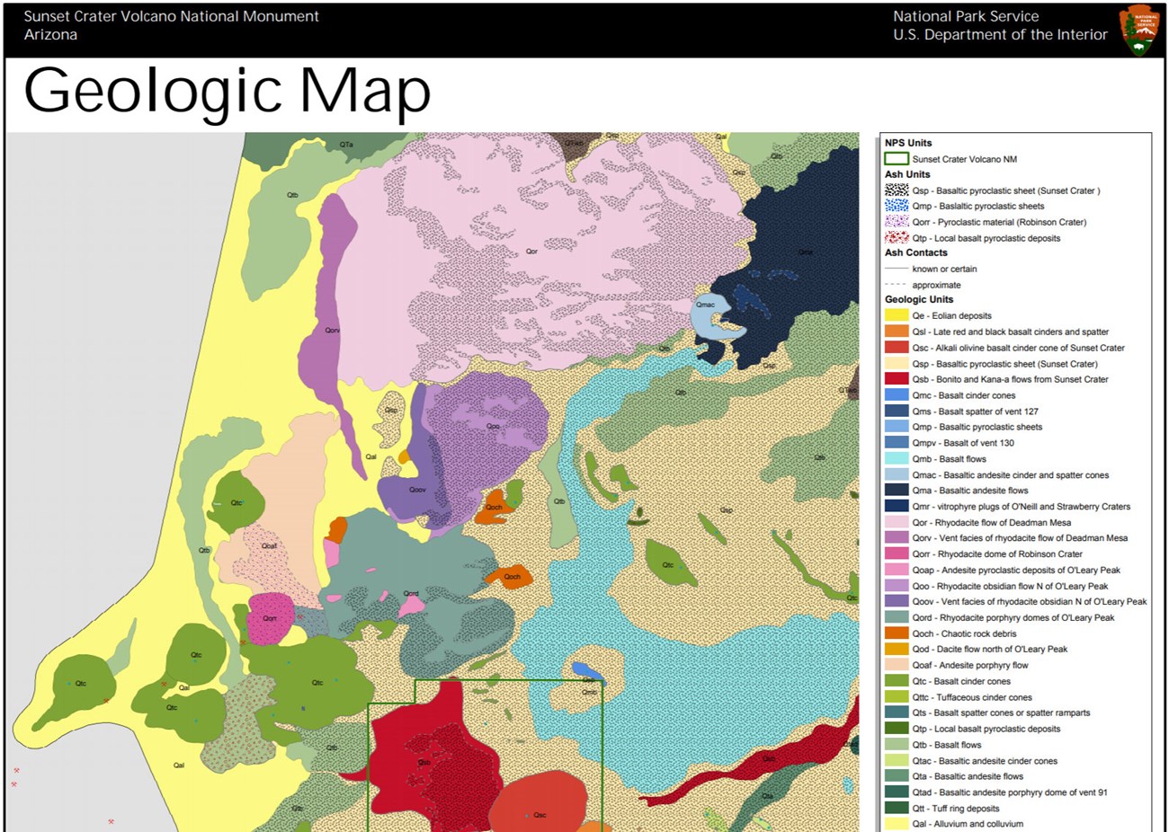 image of park gri geologic map