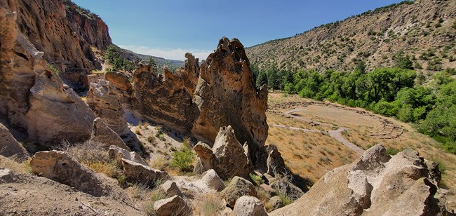 tyuonyi from below cavates