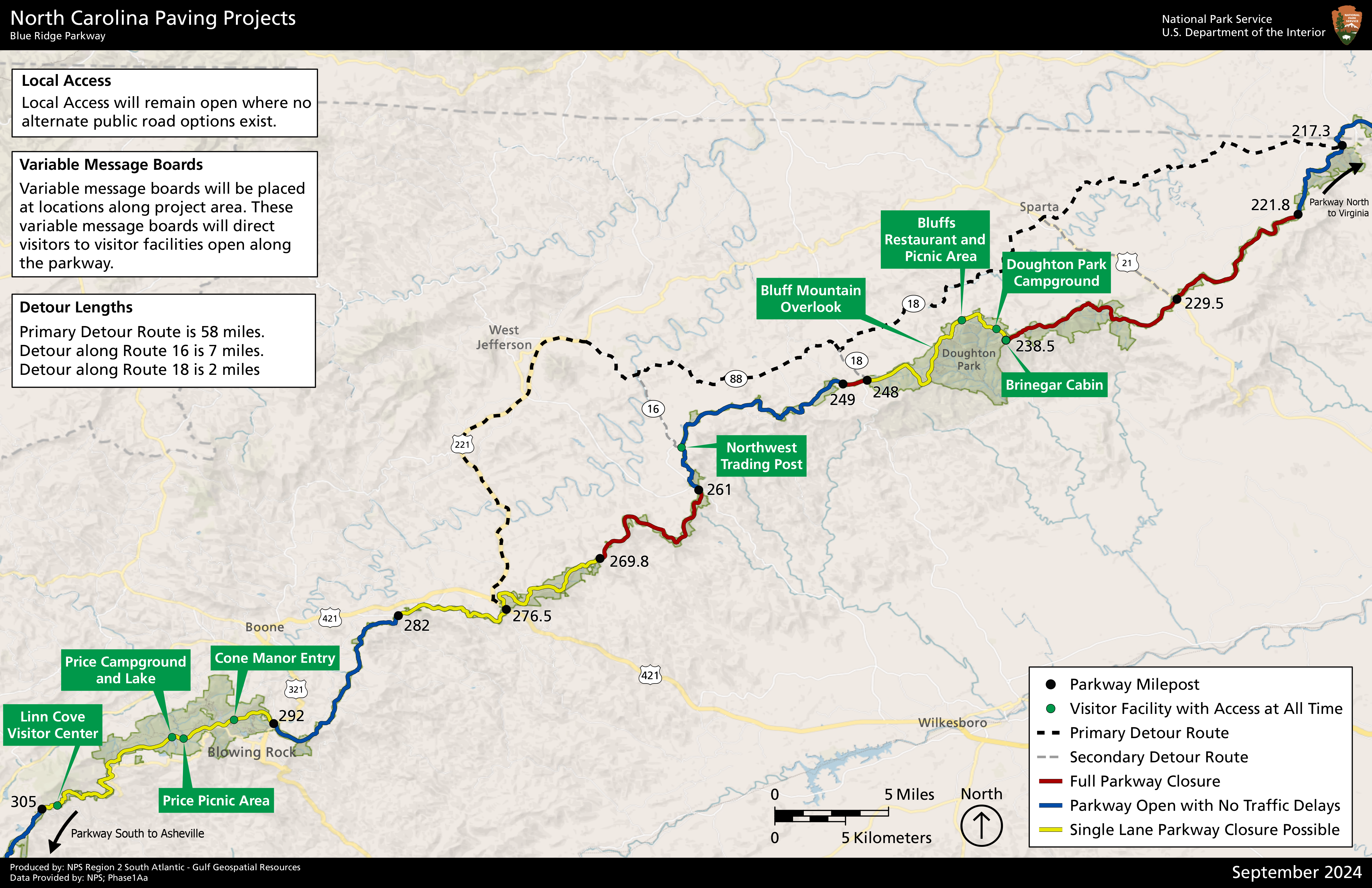 BLRI Closure as of September 25, 2024