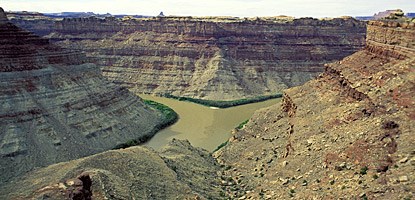 photo: The Confluence of the Colorado and Green rivers