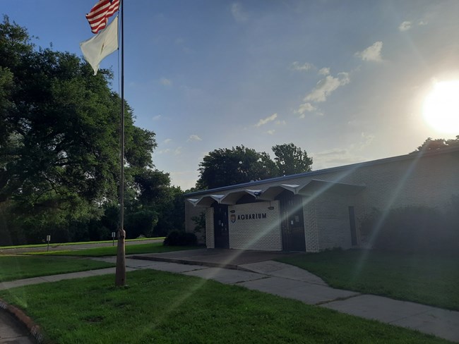 Building for fish hatchery