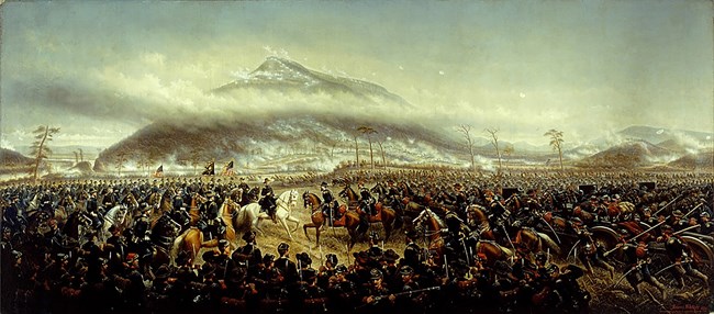 The Battle of Lookout Mountain