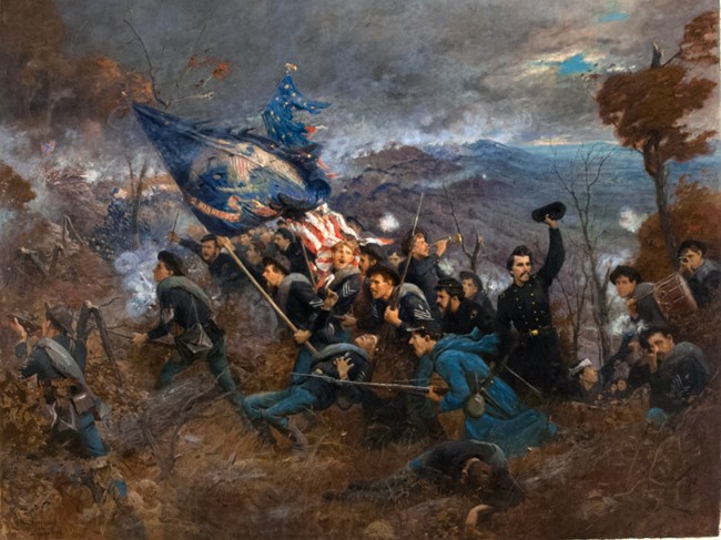 2nd Minnesota Assaults Missionary Ridge