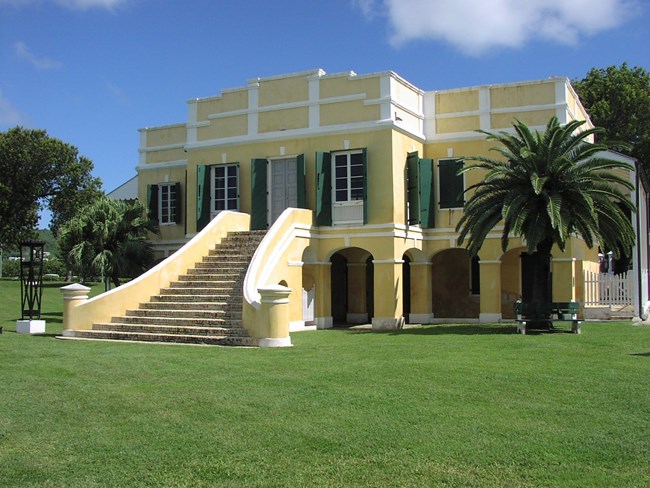 Photograph of the Danish Customs House.