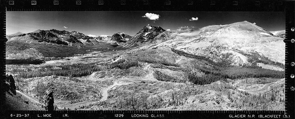 Looking Glass Overlook from 1937