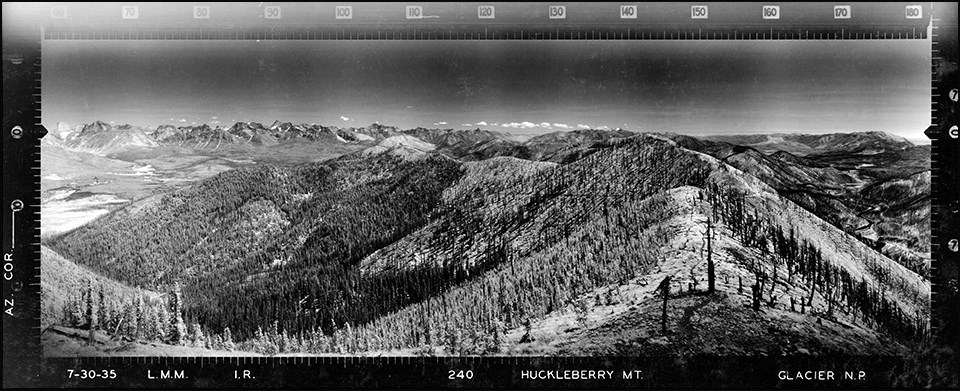 Huckleberry Lookout, Glacier National Park 1935