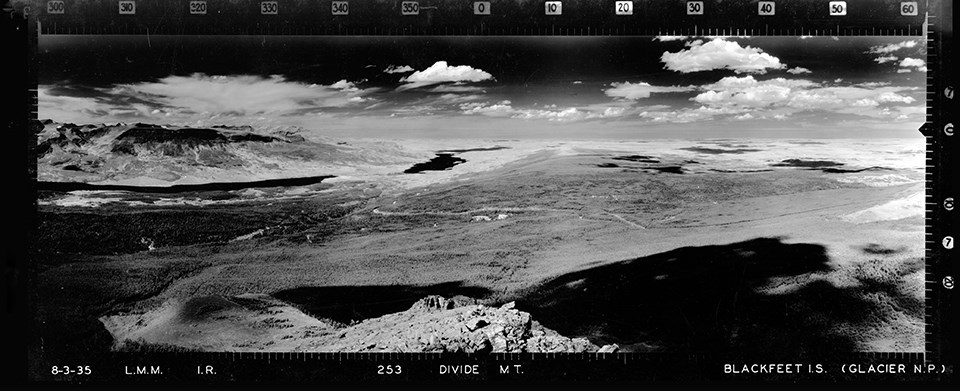 Divide Lookout, Glacier National Park from 1935