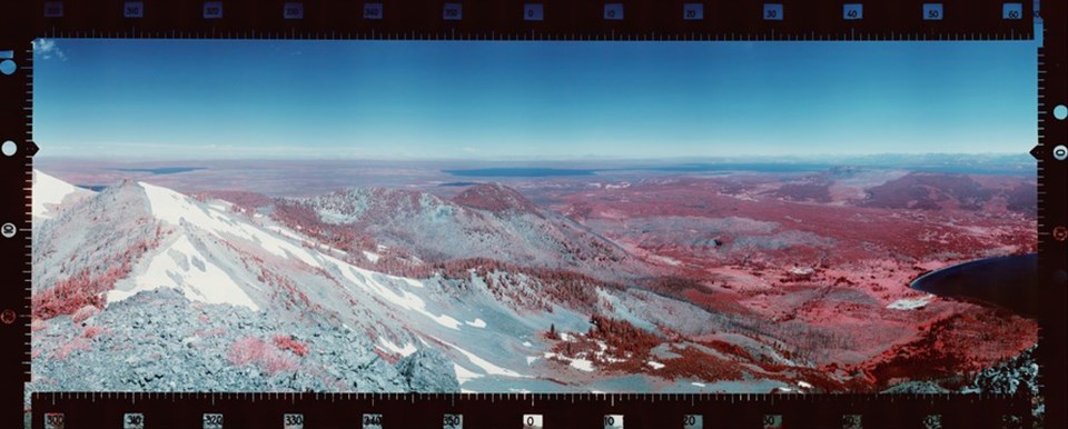 Mount Sheridan, Yellowstone National Park from 1936