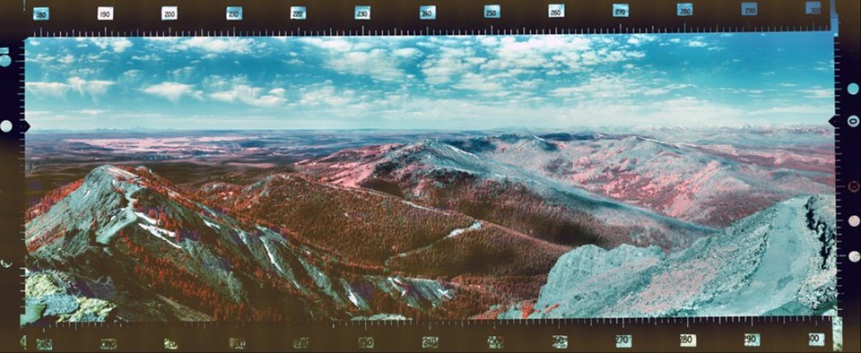 Mount Washburn, Yellowstone National Park from 1935