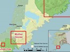map of the Alaska peninsula