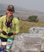 Jessica Richards at work in Lamar Valley