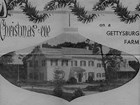 Poster of the poem Christmas Eve on a Gettysburg Farm.