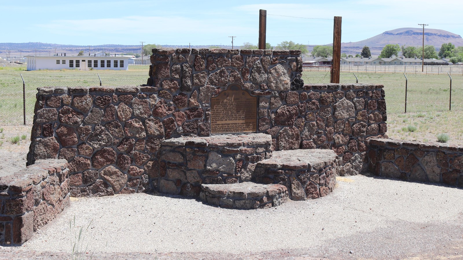 Tule Lake Historical Landmark Plaque