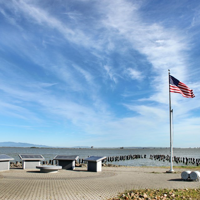 Photograph of the Port Chicago Naval Magazine National Memorial