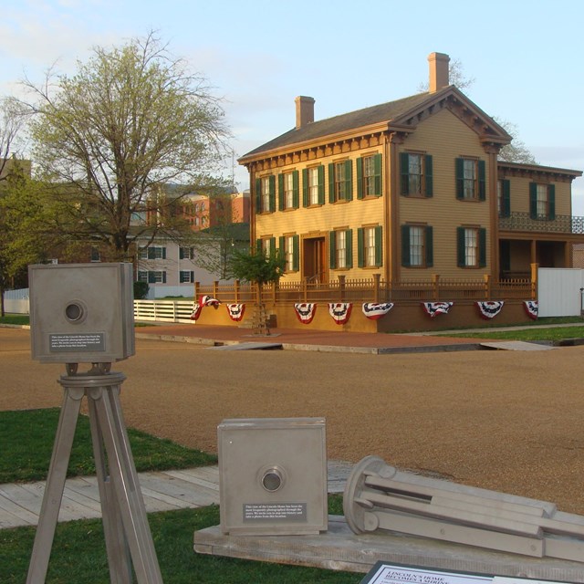 Abraham Lincoln\'s Home in Springfield, Illinois