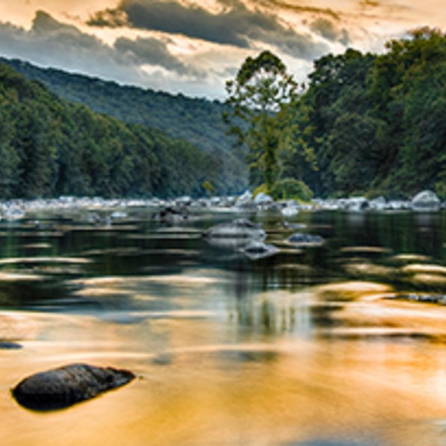 Sunset on the Lower Farmington, Photo Credit: Tom Cameron