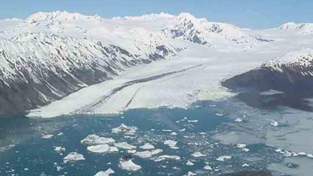 Tidewater glacier