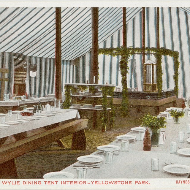 Wylie Dining Tent Interior 