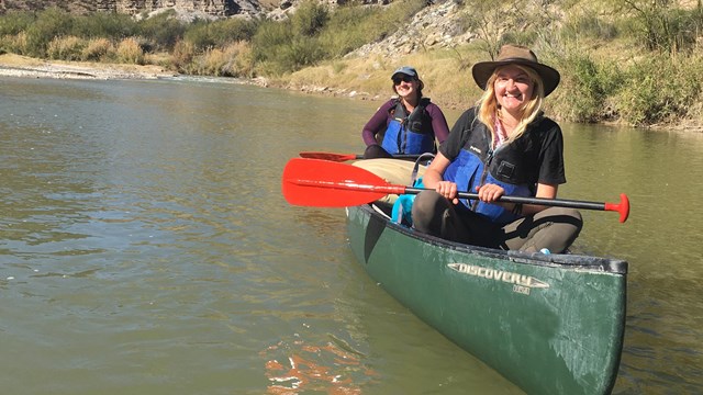 Floating the Rio Grande is a unique way to see the park.