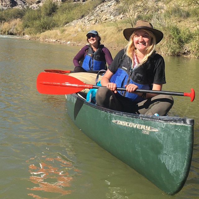 Floating the Rio Grande is a unique way to see the park.