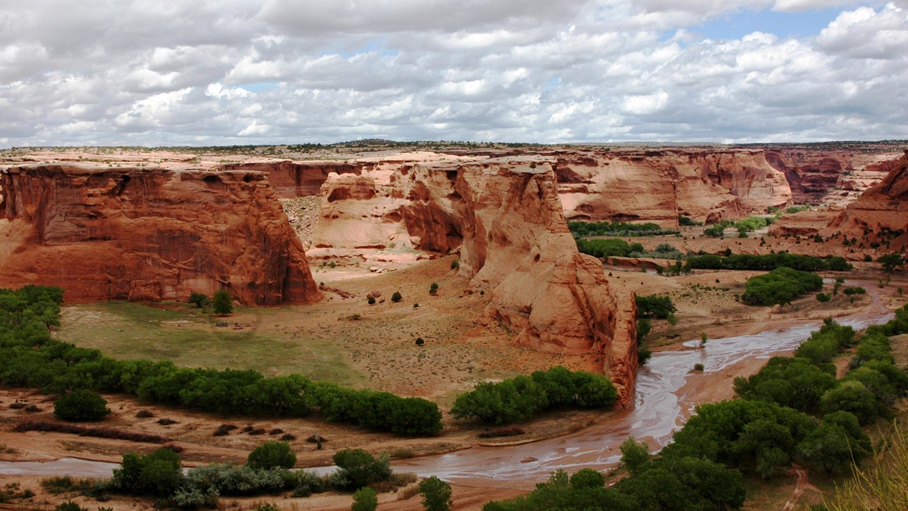 View of canyon from Tseyi Overlook