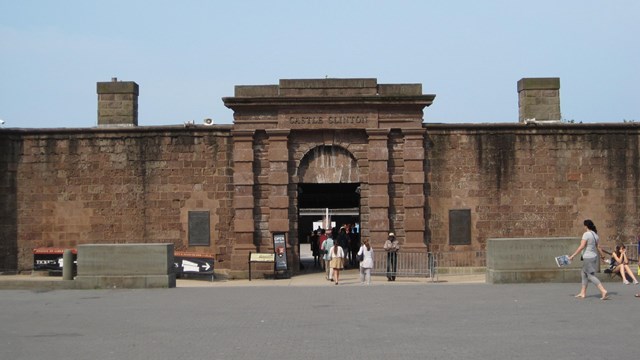 Castle Clinton National Monument entrance