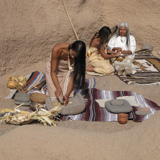 Grinding Corn and Spinning Cotton