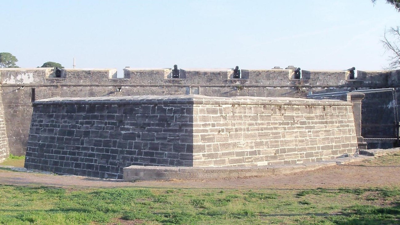 South wall of the fortress