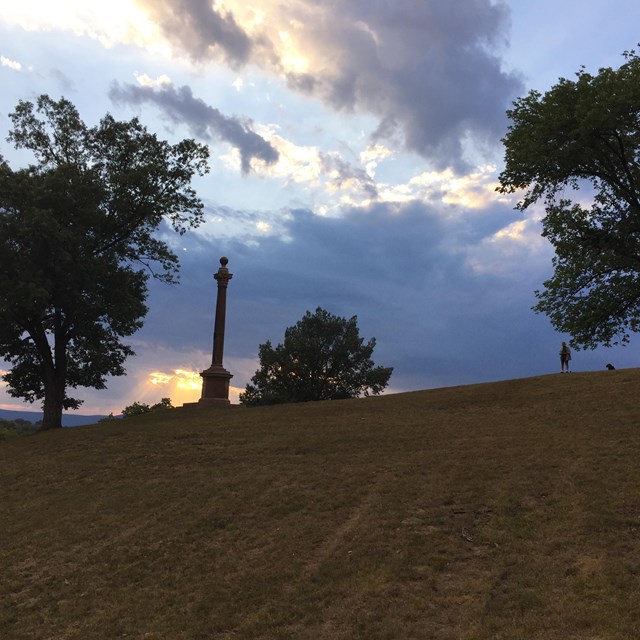 Sunset at Orchard Knob