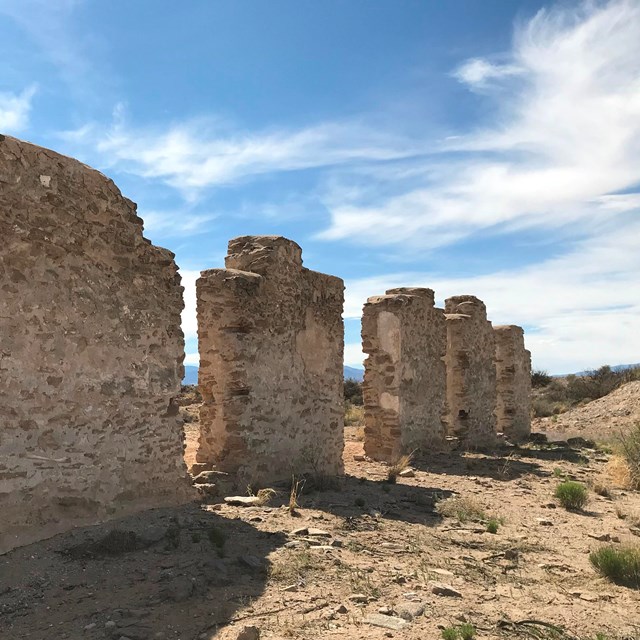 old adobe walls