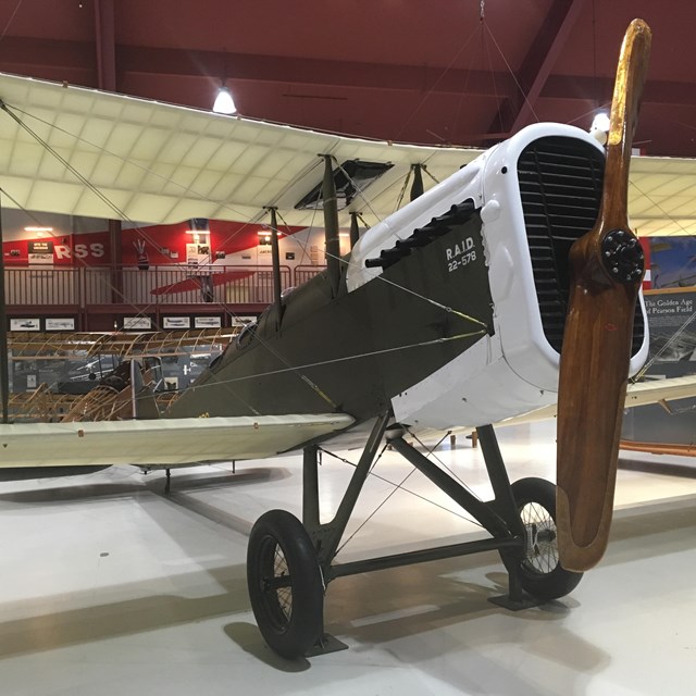 Early Army Air Corps aviation hangar at Person Field is now Pearson Air Museum