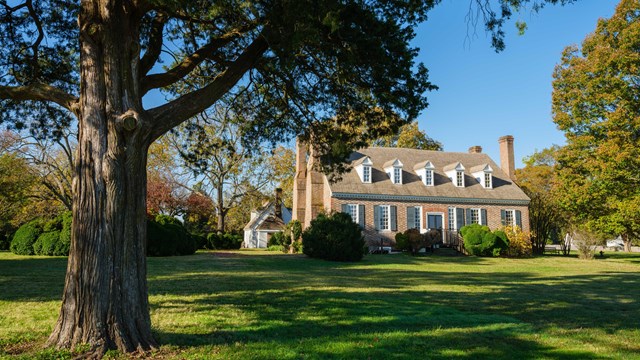 2 story, brick Memorial House Museum