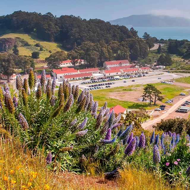 Scenic view of Fort Baker 