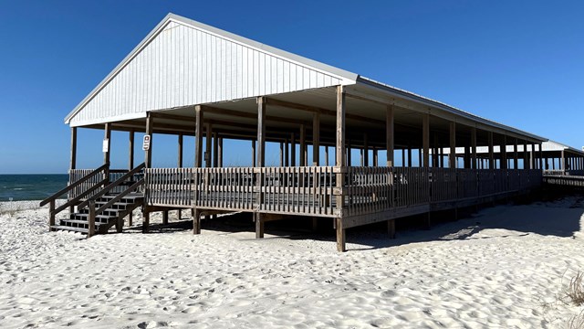 Two pavilions