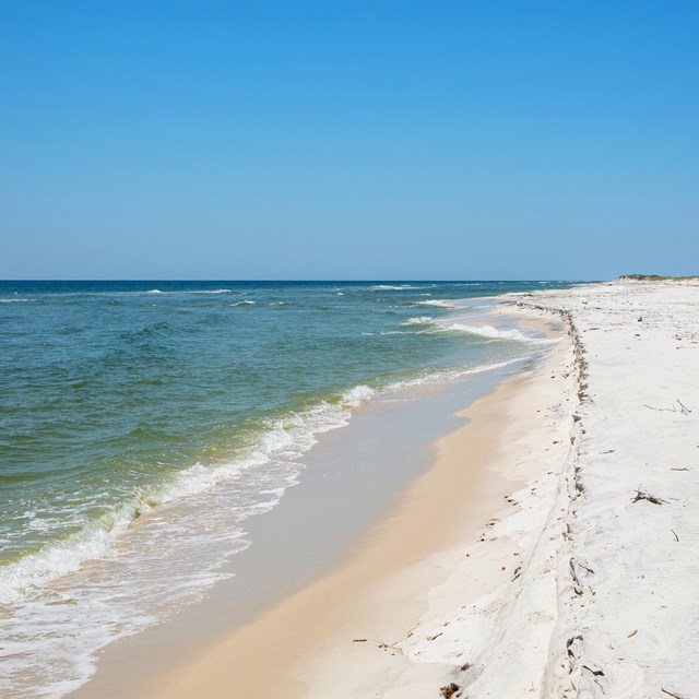 Sand and water