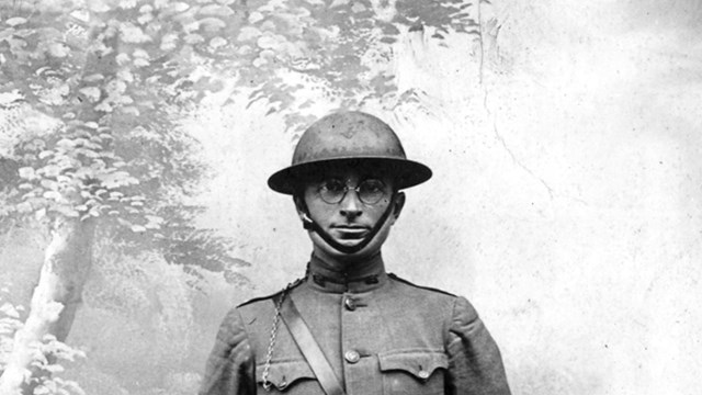 Harry S Truman, future Commander in Chief, proudly serving in World War I