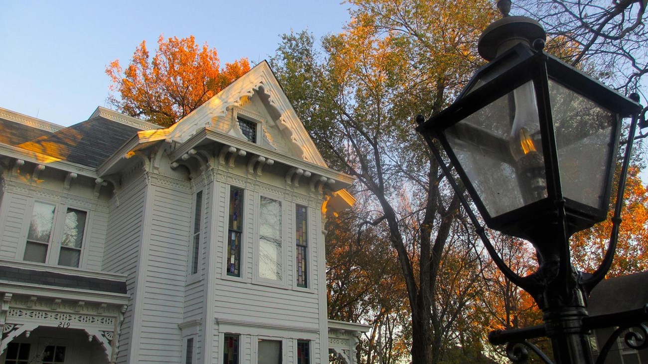 Front exterior view of the Truman Home