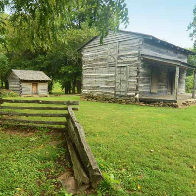 wooden cabin